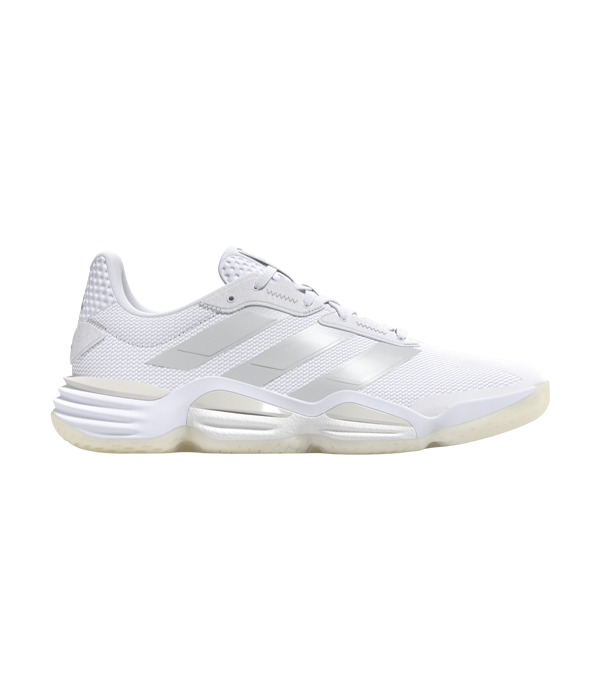 Zapatillas Adidas Stabil 16 Blanco/Plata 2024