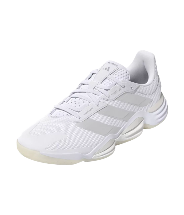 Zapatillas Adidas Stabil 16 Blanco/Plata 2024