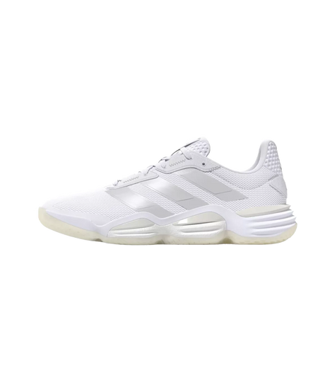 Zapatillas Adidas Stabil 16 Blanco/Plata 2024