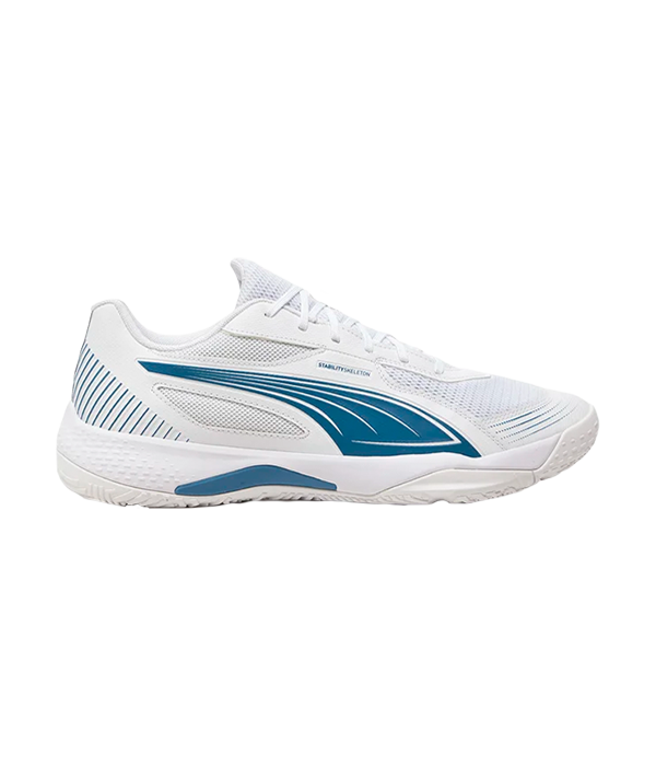 Zapatillas Puma Solarflash III Blanco/Azul 2025