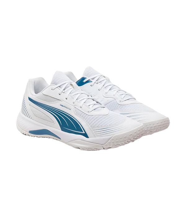 Zapatillas Puma Solarflash III Blanco/Azul 2025