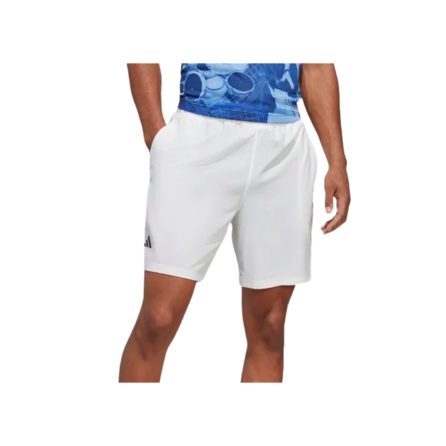 Adidas Club Stretch White Shorts