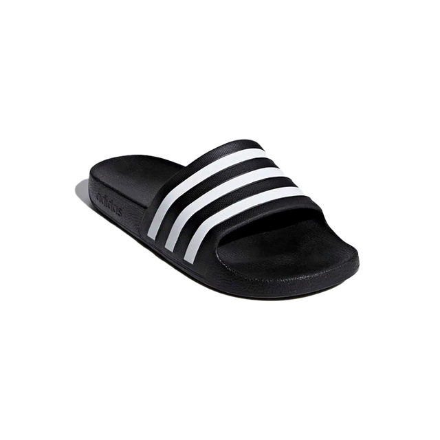 Adidas Adilette Aqua Black Flip Flops